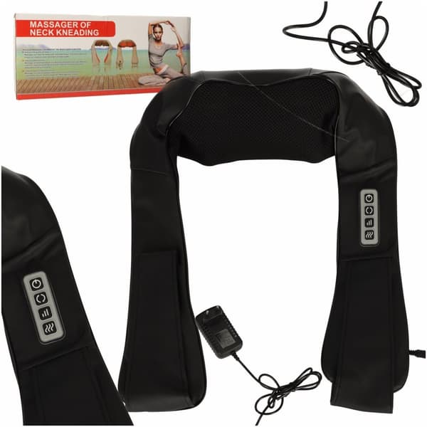 Shiatsu nacke nacke rygg värmande massagekrage
