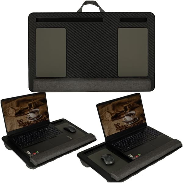 Laptopbord för sängstativ svart