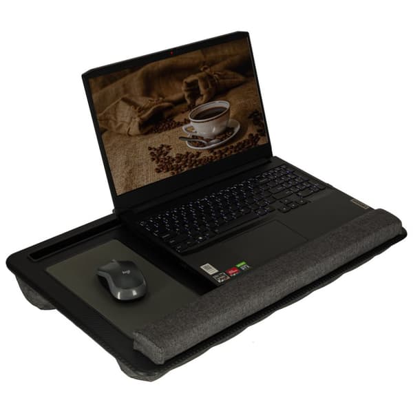 Laptopbord för sängstativ svart