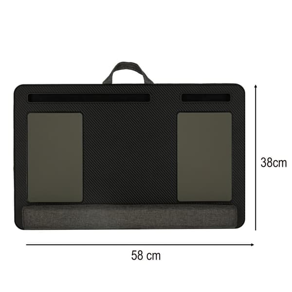 Laptopbord för sängstativ svart