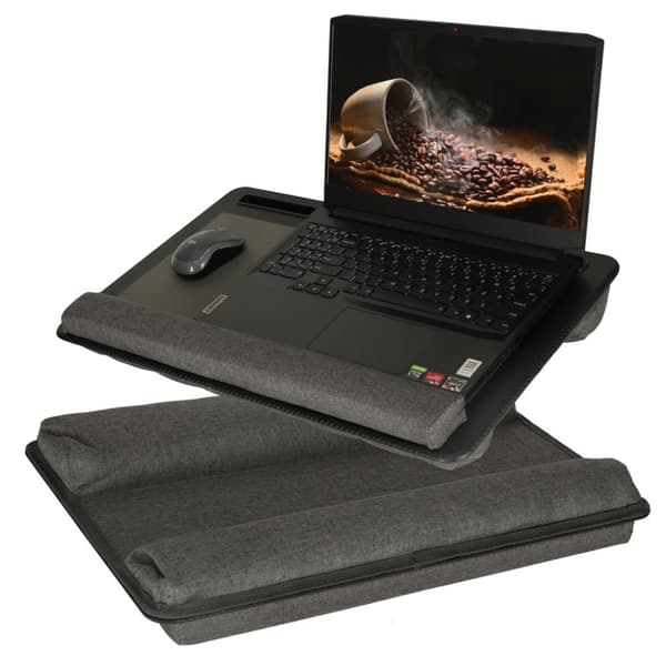Laptopbord för sängstativ svart