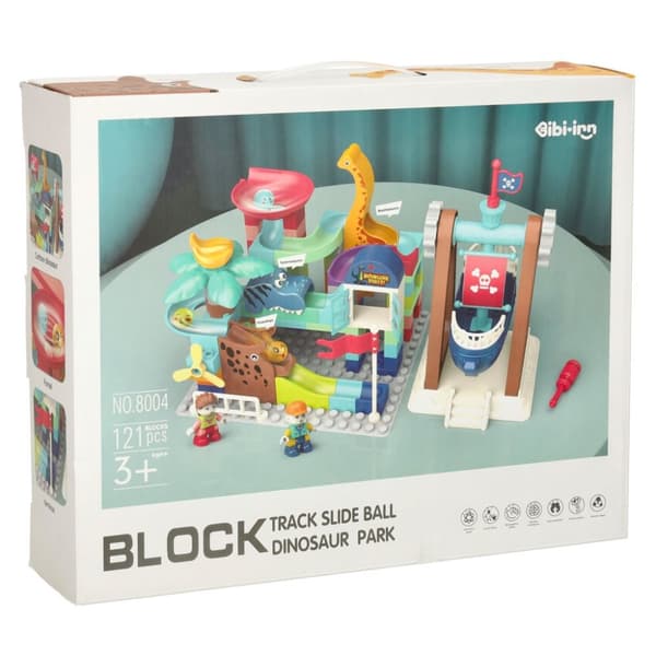 Kreativa block dinosauriepark bollbana 121st