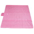 Miniatyrbild 4 av 10: Strandmatta picknickfilt 200x200cm rosa
