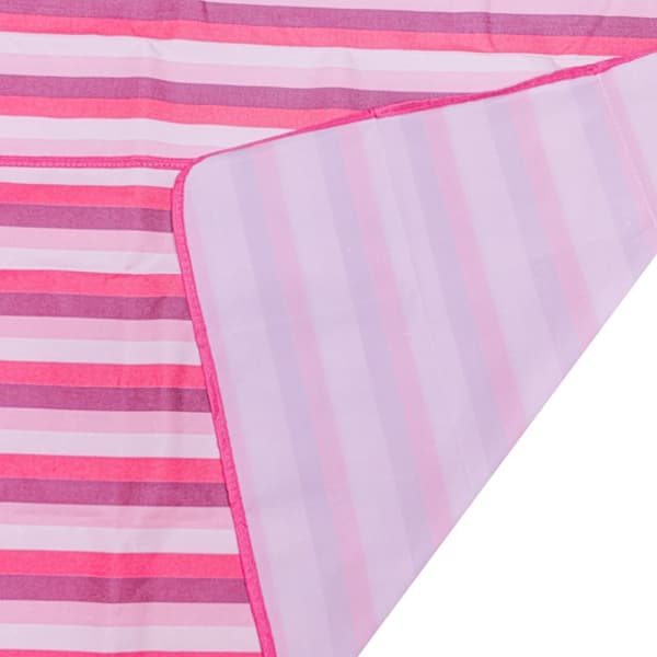 Strandmatta picknickfilt 200x200cm rosa