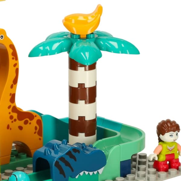 Kreativa block dinosauriepark bollbana 147st