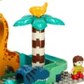 Miniatyrbilde 4 av 9: Kreativa block dinosauriepark bollbana 147st