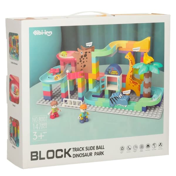 Kreativa block dinosauriepark bollbana 147st