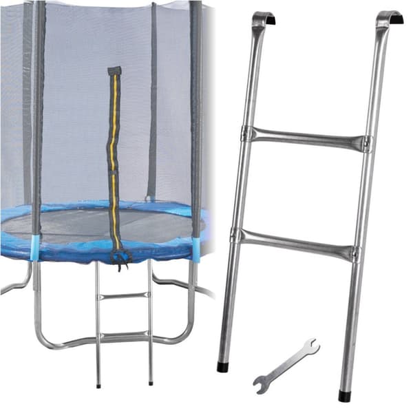 Trampolinstege i metall