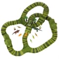 Miniatyrbillede 4 af 10: Racerbana dinosaurier bilar 240 element