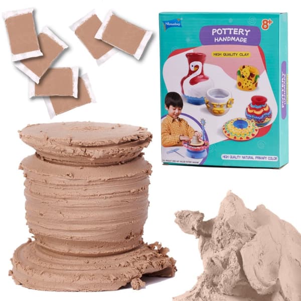 Lermaterial för drejskiva 1200g