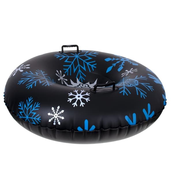 Uppblåsbart snöhjul för släde