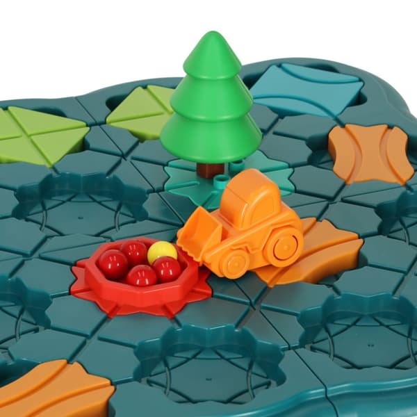 Pussel brädspel labyrint hinderbana 56el