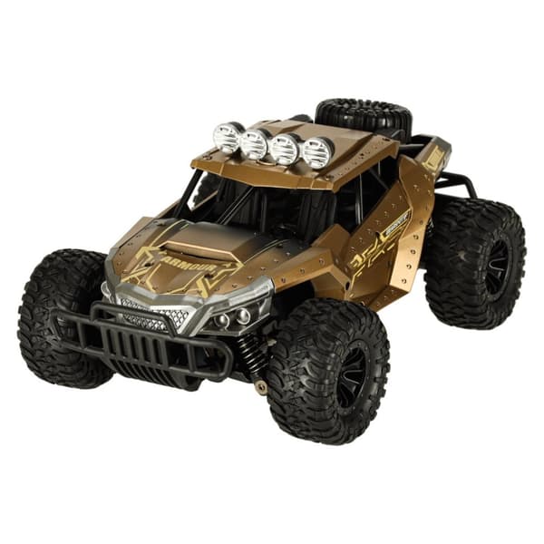 RC terrängbil med drifting 20 km/h brun