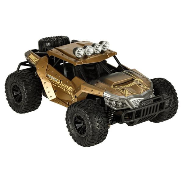 RC terrängbil med drifting 20 km/h brun