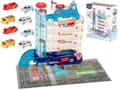 Miniatyrbillede 1 af 9: Parkeringsgarage 5 våningar elektrisk hiss + matta + 8 bilar