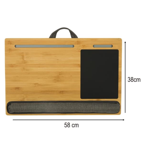 Laptopbord för sängstativ i trä