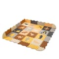 Miniatyrbillede 9 af 11: Skumpusselmatta / lekhage 36 delar dinosaurier 143 cm x 143 cm x 1 cm