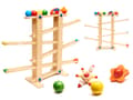 Miniatyrbild 1 av 7: Montessoribana i trä med bollar i XXL-format