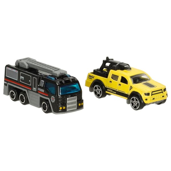Bensinstation polisparkering set 54el