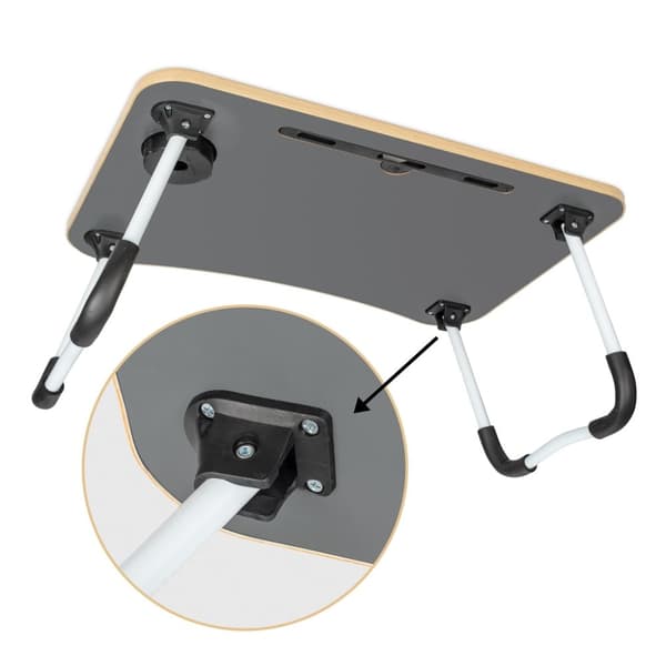 Hopfällbart laptopbord för sängstativ