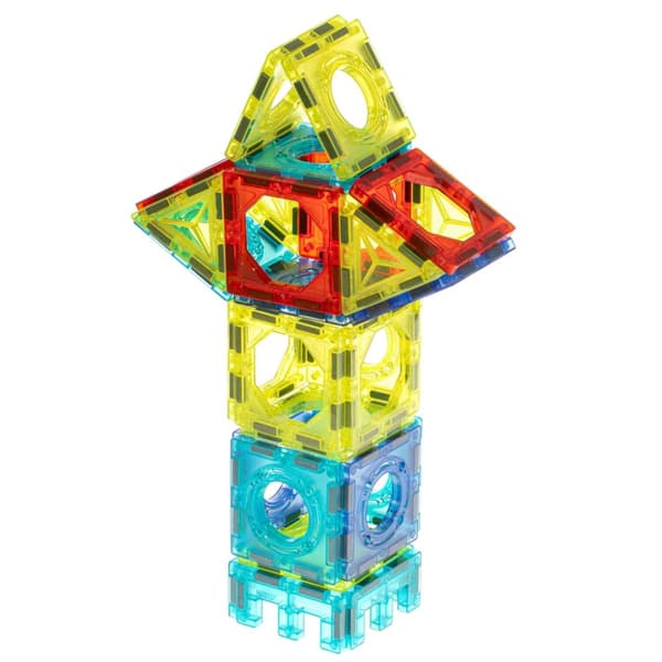 Magnetisk marmorbollsbana lysande 202 bitar