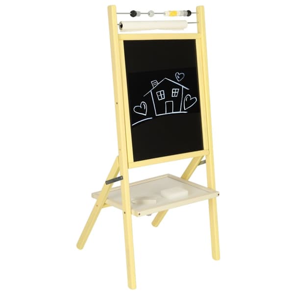 Torrsuderbar griffeltavla 46x43x89 askgrå