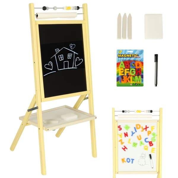 Torrsuderbar griffeltavla 46x43x89 askgrå