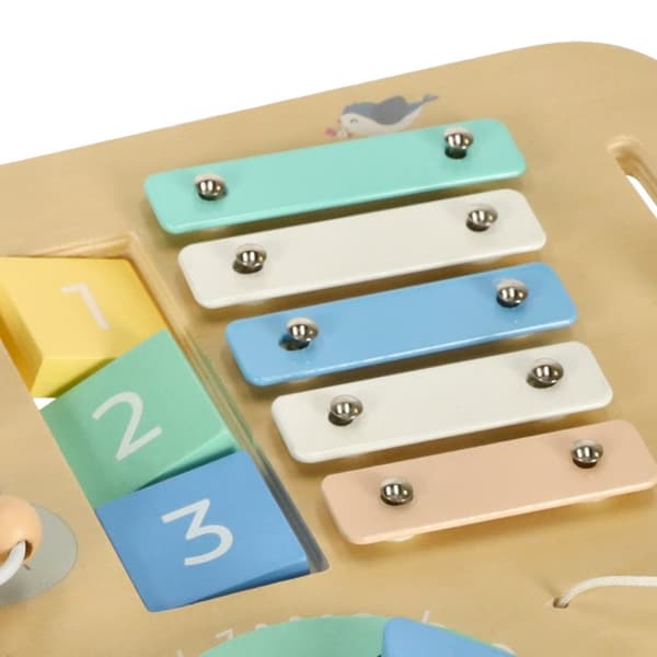 Montessori färgglatt manipulativt bord