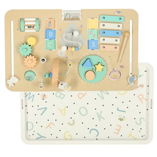 Montessori färgglatt manipulativt bord