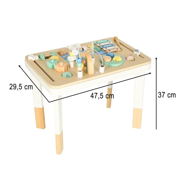Montessori färgglatt manipulativt bord