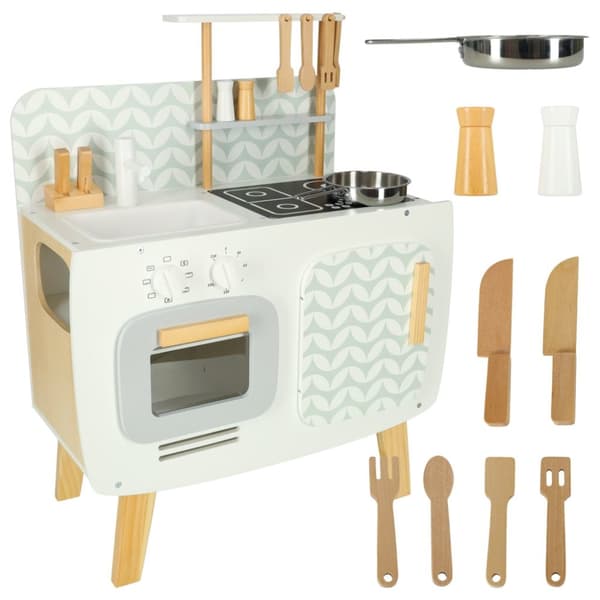 Träkök MDF LULILO retro tillbehör