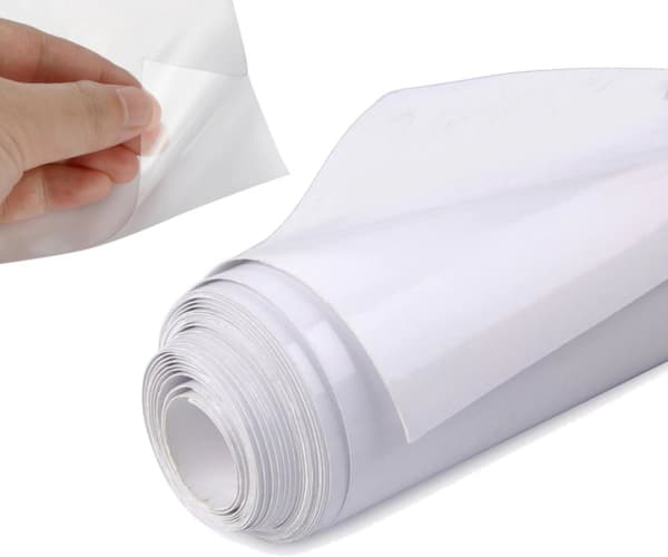 Transparent klar rulle slät 1,52x15m