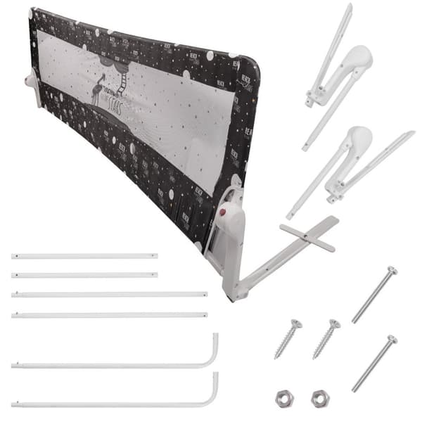 Säkerhetsgrind sängskydd 200 cm cz
