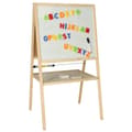 Miniatyrbild 5 av 9: Svarttavla whiteboard 37x48x90 naturfärgad