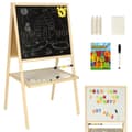 Miniatyrbild 1 av 9: Svarttavla whiteboard 37x48x90 naturfärgad