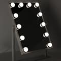 Miniatyrbilde 7 av 10: LED-sminkspegel med USB-lampor 30x40cm