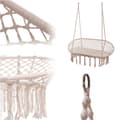 Miniatyrbilde 3 av 5: Dubbelt storkbo med tofsar beige