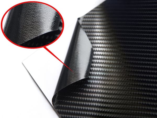 Carbon 4D rullfilm svart 1,52x30m