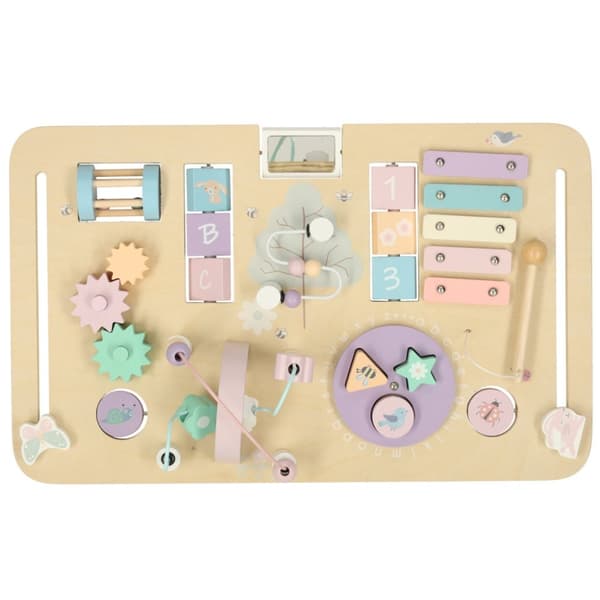Montessori pastell manipulativt bord