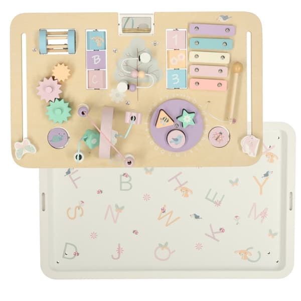 Montessori pastell manipulativt bord