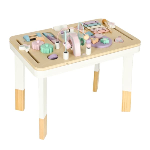Montessori pastell manipulativt bord
