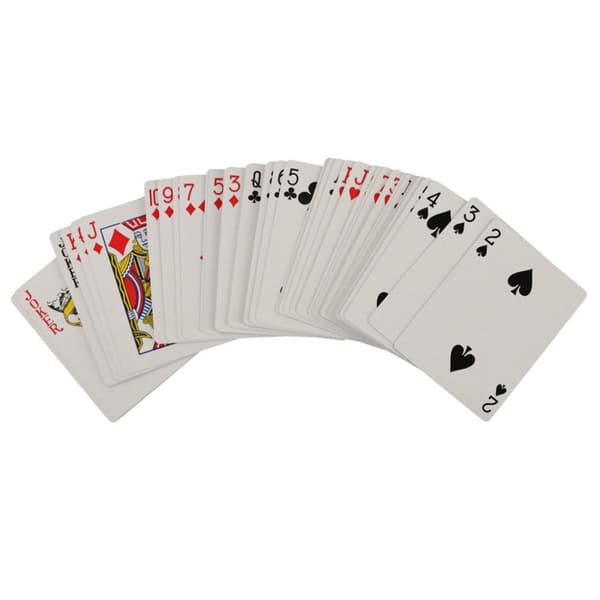 Pokerset i ett fodral med 500 marker, 2 kortspel