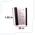 Miniatyrbilde 5 av 5: Folierulle matt svart 1,52x28m