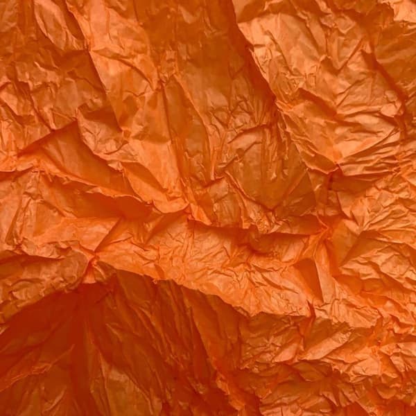 Creavvee presentpapper - F7167 - Decoupage silkespapper 28 ark format 50x70cm Orange