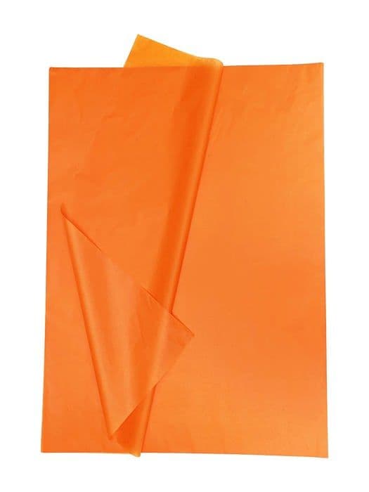 Creavvee presentpapper - F7167 - Decoupage silkespapper 28 ark format 50x70cm Orange