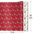 Miniatyrbild 3 av 4: Presentpapper - Clairefontaine - 223887C - 2 rullar - 100 % återvunnet - Noll plast