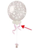 Miniatyrbild 2 av 2: Presentband - bolduc Ciao - 34439 - Sky Lab tygeffekt tnt dekorativt band Ljusrosa 50 mm x 100 m