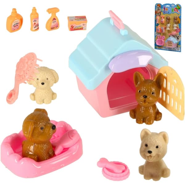 Hundspa-set mini hund för barn