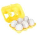 Miniatyrbillede 3 af 11: Pusselägg block montessori frukt & grönsaker 6 st