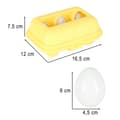 Miniatyrbillede 10 af 11: Pusselägg block montessori frukt & grönsaker 6 st